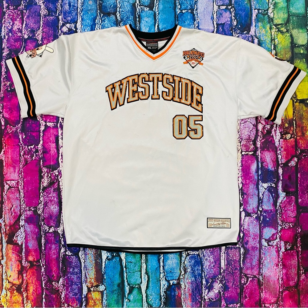 Vintage FUBU #05 City Series WestSide Jersey Size XX-Large
